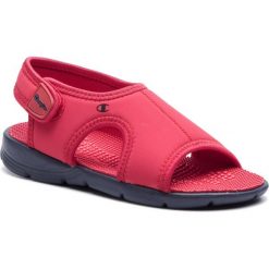 Sandały CHAMPION - Sandal Olly B Ps OS31261-S19-RS001 Red/Nny. Czerwone sandały chłopięce Champion, z tworzywa sztucznego, bez zapięcia. Za 79,00 zł.