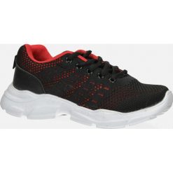Czarne buty sportowe sznurowane casu 20p10/b/2. Czarne buty dziewczęce sportowe Casu, bez wzorów, na sznurówki. Za 39,99 zł.
