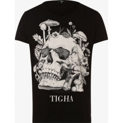 Tigha - T-shirt męski, czarny. Czarne t-shirty męskie Tigha, m, z nadrukiem, z bawełny. Za 179,95 zł.