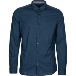 Koszula "Floyd" w kolorze niebieskim. Niebieskie koszule męskie Tom Tailor, s, w kratkę, z bawełny, button down, bez rękawów. W wyprzedaży za 52,95 zł.