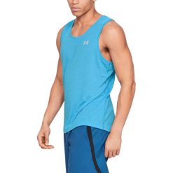 Under Armour Streaker Podkoszulek Niebieski. Niebieskie podkoszulki męskie Under Armour, m, bez wzorów, z elastanu, bez rękawów. Za 171,95 zł.