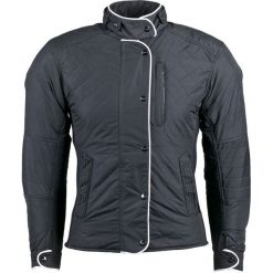 Kurtki damskie: W-TEC Damska kurtka motocyklowa NF-2785 Kolor czarno-biały, Rozmiar XL (12060)