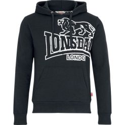 Bejsbolówki męskie: Lonsdale London Tadley Bluza z kapturem czarny