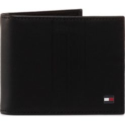 Duży Portfel Męski TOMMY HILFIGER - Th Metro Mini Cc Wallet W/ Clip AM0AM05871 BDS. Czarne portfele męskie TOMMY HILFIGER, bez wzorów, ze skóry. W wyprzedaży za 189,00 zł.