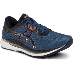 Buty ASICS - EvoRide 1011A792 Grand Shark/Pure Bronze 400. Niebieskie buty sportowe męskie Asics, z gumy, bez zapięcia, do biegania. W wyprzedaży za 439,00 zł.