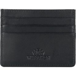 Etui na karty kredytowe. Niebieskie etui damskie Wittchen, ze skóry. W wyprzedaży za 99,90 zł.