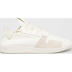 Adidas Originals - Buty Pharrell Williams Tennis Hu V2. Białe buty sportowe męskie adidas Originals, ze skóry, na sznurówki. Za 399,90 zł.