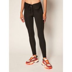 Legginsy Guess Lace Up O0BA16 D47C0. Czarne spodnie damskie Guess, m, z aplikacjami. Za 229,00 zł.
