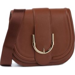 Torebka ELISABETTA FRANCHI - BS-14A-97E2 Gianduia. Pomarańczowe listonoszki damskie Elisabetta Franchi, bez wzorów, ze skóry ekologicznej, bez dodatków. Za 1199,00 zł.
