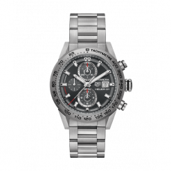 ZEGAREK TAG HEUER CARRERA CALIBRE HEUER 01 CAR208Z.BF0719. Szare zegarki męskie TAG HEUER, szklane. Za 23640,00 zł.