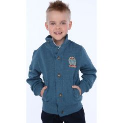 Bluza chłopięca zapinana na guziki morska NDZ9039. Zielone bluzy chłopięce marki Fasardi. Za 69,00 zł.