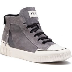 Sneakersy GOE - GG2N3079 Dk. Grey. Szare półbuty damskie GOE, bez wzorów, ze skóry, bez obcasa, bez zapięcia. Za 299,00 zł.