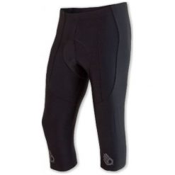 Sensor Męskie Spodenki Z Nogawkami 3/4 Cyklo Race Black M. Czarne odzież rowerowa męska marki Sensor, z materiału, sportowe. W wyprzedaży za 167,00 zł.