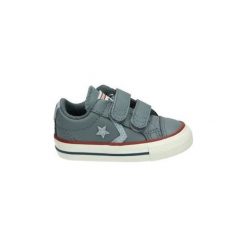 Buty Dziecko Converse 758156. Szare trampki dziewczęce Converse, bez wzorów, bez zapięcia. Za 179,40 zł.