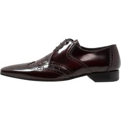 Buty wizytowe męskie: Jeffery West ESCOBAR 3 EYE WINGCAP DERBY Eleganckie buty bordo