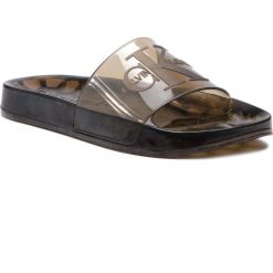 Klapki CALVIN KLEIN JEANS - Elmos S0603 Smoke. Czarne klapki męskie Calvin Klein Jeans, bez wzorów, z jeansu. Za 319,00 zł.
