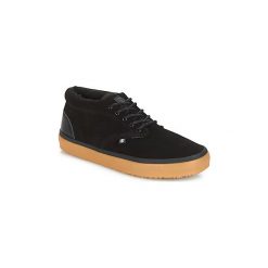 Buty Element PRESTON. Czarne trampki męskie marki Element, bez wzorów, bez zapięcia. Za 303,20 zł.