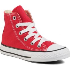 Trampki CONVERSE - Yths C/T Allstar 3J232 Red. Czerwone trampki dziewczęce Converse, bez wzorów, z gumy, bez zapięcia. W wyprzedaży za 169,00 zł.