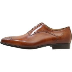Giorgio 1958 Eleganckie buty ferrara/noce. Brązowe buty wizytowe męskie Giorgio 1958, z materiału, na sznurówki. Za 669,00 zł.