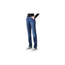 Jeansy skinny Wrangler Jeansy Slouchy Cosy Blue W27CGM82G. Jeansy damskie Wrangler. Za 257,73 zł.