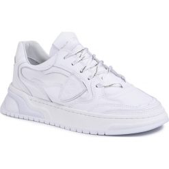Sneakersy PHILIPPE MODEL - Saint Denis SELD V005 Blanc 1. Białe półbuty damskie Philippe Model, na co dzień, bez wzorów, ze skóry, bez obcasa, na płaskiej podeszwie, bez zapięcia. Za 1379,00 zł.
