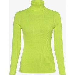 Marc Cain Sports - Sweter damski z dodatkiem kaszmiru, żółty. Żółte swetry damskie Marc Cain Sports, bez wzorów, z kaszmiru, bez rękawów, bez kaptura. Za 899,95 zł.