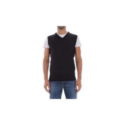 Swetry rozpinane / Kardigany Wool co WO 8154. Czarne kardigany męskie Wool co, xl, bez wzorów. W wyprzedaży za 191,22 zł.