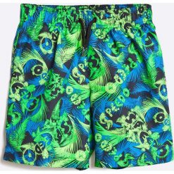 Speedo - Kąpielówki dziecięce. Zielone kąpielówki chłopięce marki Speedo, l, z materiału. W wyprzedaży za 39,90 zł.