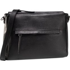 Torebka CREOLE - K10742 Czarny. Czarne listonoszki damskie Creole, bez wzorów, ze skóry, bez dodatków. Za 299,00 zł.