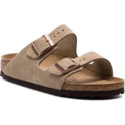 Klapki BIRKENSTOCK - Arizona Bs 0951303 Taupe. Brązowe klapki damskie Birkenstock, bez wzorów, ze skóry, bez obcasa. Za 339,00 zł.