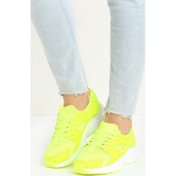 Limonkowe Buty Sportowe Peris. Buty sportowe damskie Born2be. Za 59,99 zł.