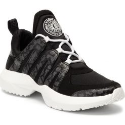 Sneakersy DKNY - Lynzie K2920209 Neo/Tc Logo Black Blk. Czarne sneakersy damskie DKNY, ze skóry ekologicznej. W wyprzedaży za 329,00 zł.