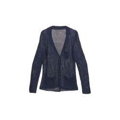 Swetry rozpinane / Kardigany Sisley KAMAKO. Niebieskie kardigany damskie marki Sisley, s. Za 287,40 zł.