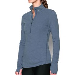 Bluzy sportowe damskie: Under Armour Damska Bluza Under Armour Streaker 1/2 Zip Niebieski r.S