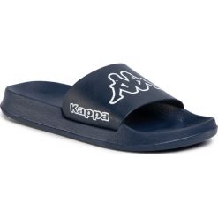 Klapki KAPPA - Krus 242794 Navy/White 6710. Niebieskie klapki męskie Kappa, bez wzorów, z tworzywa sztucznego. Za 49,00 zł.