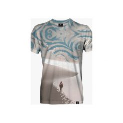 Desert men's t-shirt. Szare t-shirty męskie marki Mars from venus, s, bez wzorów, bez kołnierzyka. Za 101,40 zł.