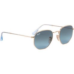 Okulary przeciwsłoneczne RAY-BAN - Hexagonal Flat Lenses 0RB3548N 91233M Gold/Blue Gradient. Żółte okulary przeciwsłoneczne damskie Ray-Ban. W wyprzedaży za 419,00 zł.