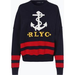 Polo Ralph Lauren - Damska bluza nierozpinana, niebieski. Niebieskie bluzy damskie Polo Ralph Lauren, xl, bez wzorów, bez rękawów, bez kaptura. Za 729,95 zł.