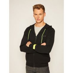 Sweter Guess Cardi M0YR57 Z26I0. Czarne swetry męskie Guess, m, z aplikacjami, klasyczne, z klasycznym kołnierzykiem, bez kaptura. Za 449,00 zł.