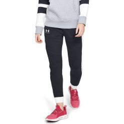 Under Armour Rival Fleece Spodnie dresowe Czarny. Czarne spodnie damskie l, z bawełny. Za 257,95 zł.