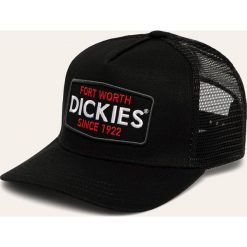 Dickies - Czapka. Czarne czapki damskie Dickies, z aplikacjami, z bawełny. Za 129,90 zł.