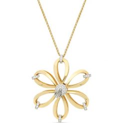 Piękny Naszyjnik - złoto 750, Brylant 1,81ct. Żółte naszyjniki damskie W.KRUK, z brylantem, złote. Za 49900,00 zł.