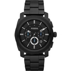 Zegarek FOSSIL - Machine FS4552 Black/Black. Czarne zegarki męskie marki Fossil, ze stali. Za 719,00 zł.
