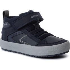 Sneakersy GEOX - J Alonisso B. N J942CN 0FUAU C0661 M Navy/Grey. Niebieskie trampki chłopięce Geox, bez wzorów, ze skóry ekologicznej, bez zapięcia. Za 239,00 zł.