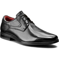 Półbuty LASOCKI FOR MEN - MB-STOKE-06 Czarny. Czarne buty wizytowe męskie Lasocki For Men, z materiału. Za 179,99 zł.