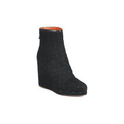 Botki Missoni TONSU. Czarne botki damskie Missoni, bez obcasa, bez zapięcia. Za 1309,50 zł.