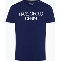 Marc O'Polo Denim - T-shirt męski, niebieski. Niebieskie t-shirty męskie Marc O'Polo DENIM, l, z napisami, z denimu, polo. Za 89,95 zł.