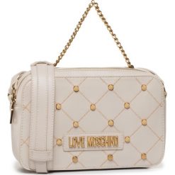Torebka LOVE MOSCHINO - JC4098PP1ALP0110 Avorio. Brązowe torebki klasyczne damskie Love Moschino, bez wzorów, ze skóry ekologicznej, klasyczne, bez dodatków. W wyprzedaży za 549,00 zł.