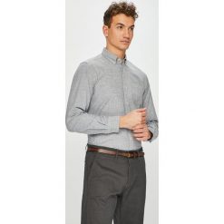 S. Oliver - Koszula. Niebieskie koszule męskie S.Oliver, s, bez wzorów, z elastanu, casualowe, button down, z długim rękawem. W wyprzedaży za 129,90 zł.