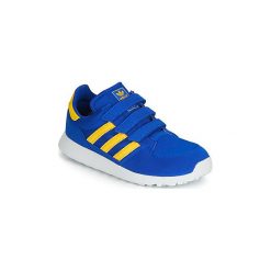 Buty Dziecko adidas FOREST GROVE CF C. Niebieskie trampki dziewczęce Adidas, bez wzorów, bez zapięcia. Za 175,20 zł.